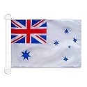 AZ FLAG Australia Naval Ensign Boat Flag 12x18 in Plastic Rings