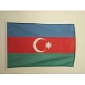 AZ FLAG Azerbaijan Boat Flag 12x18 in Mesh Polyester Plastic Rings