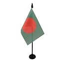 AZ FLAG Bangladesh Table Flag 4x6 in 100D Polyester Plastic Base