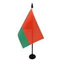 AZ FLAG Belarus Table Flag 4x6 in 100D Polyester Plastic Base