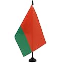 AZ FLAG Belarus Table Flag 6x8 in 100D Polyester Plastic Base