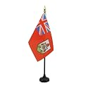 AZ FLAG Bermuda Table Flag 4x6 in 100D Polyester Plastic Base