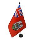 AZ FLAG Bermuda Table Flag 6x8 in 100D Polyester Plastic Base