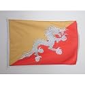 AZ FLAG Bhutan Boat Flag 12x18 in Mesh Polyester Plastic Rings
