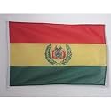 AZ FLAG Bolivia Boat Flag 12x18 in Mesh Polyester Plastic Rings
