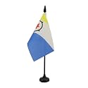 AZ FLAG Bonaire Table Flag 4x6 in 100D Polyester Plastic Base