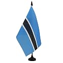AZ FLAG Botswana Table Flag 6x8 in 100D Polyester Plastic Base
