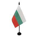 AZ FLAG Bulgaria Table Flag 4x6 in 100D Polyester Plastic Base