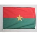 AZ FLAG Burkina Faso Boat Flag 12x18 in Mesh Polyester Plastic Rings