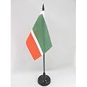 AZ FLAG Chechen Republic Table Flag 4x6 in 100D Polyester Plastic Base