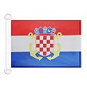 AZ FLAG Croatia Naval Ensign Boat Flag 12x18 in Plastic Rings