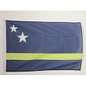 AZ FLAG Curaçao Boat Flag 12x18 in Mesh Polyester Plastic Rings