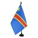 AZ FLAG Democratic Republic of the Congo Table Flag 6x8 in Plastic Base