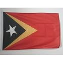 AZ FLAG East Timor Boat Flag 12x18 in Mesh Polyester Plastic Rings