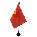 AZ FLAG East Timor Table Flag 4x6 in 100D Polyester Plastic Base