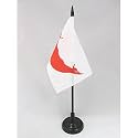 AZ FLAG Easter Island Table Flag 4x6 in 100D Polyester Plastic Base
