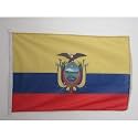 AZ FLAG Ecuador Boat Flag 12x18 in Mesh Polyester Plastic Rings