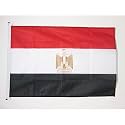 AZ FLAG Egypt Boat Flag 12x18 in Mesh Polyester Plastic Rings
