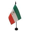 AZ FLAG Equatorial Guinea Table Flag 4x6 in 100D Polyester Plastic Base