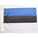 AZ FLAG Estonia Boat Flag 12x18 in Mesh Polyester Plastic Rings