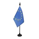 AZ FLAG Europe Table Flag 4x6 in 100D Polyester Plastic Base