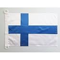 AZ FLAG Finland Boat Flag 12x18 in Mesh Polyester Plastic Rings