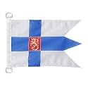 AZ FLAG Finland Naval Ensign Boat Flag 12x18 in Plastic Rings
