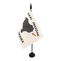 AZ FLAG Germany with eagle Table Flag 6x8 in 100D Polyester Plastic Base
