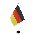 AZ FLAG Germany Table Flag 4x6 in 100D Polyester Plastic Base