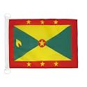 AZ FLAG Grenada Boat Flag 12x18 in Mesh Polyester Plastic Rings