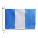AZ FLAG Guatemala Civil Ensign Boat Flag 12x18 in Plastic Rings