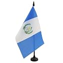 AZ FLAG Guatemala Table Flag 6x8 in 100D Polyester Plastic Base