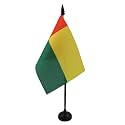 AZ FLAG Guinea-Bissau Table Flag 4x6 in 100D Polyester Plastic Base