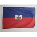 AZ FLAG Haiti Boat Flag 12x18 in Mesh Polyester Plastic Rings
