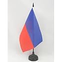 AZ FLAG Haiti Civil Table Flag 6x8 in 100D Polyester Plastic Base