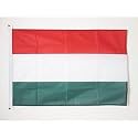 AZ FLAG Hungary Boat Flag 12x18 in Mesh Polyester Plastic Rings