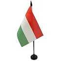 AZ FLAG Hungary Table Flag 4x6 in 100D Polyester Plastic Base