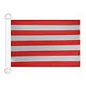 AZ FLAG Indonesia Naval Ensign Boat Flag 12x18 in Plastic Rings