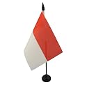 AZ FLAG Indonesia Table Flag 4x6 in 100D Polyester Plastic Base