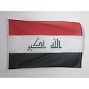 AZ FLAG Iraq Boat Flag 12x18 in Iraqi Mesh Polyester Plastic Rings