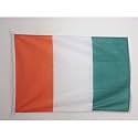 AZ FLAG Ivory Coast Boat Flag 12x18 in Mesh Polyester Plastic Rings