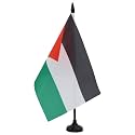 AZ FLAG Jordan Table Flag 6x8 in 100D Polyester Plastic Base