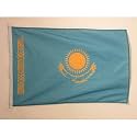 AZ FLAG Kazakhstan Boat Flag 12x18 in Mesh Polyester Plastic Rings