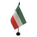 AZ FLAG Kuwait Table Flag 4x6 in 100D Polyester Plastic Base