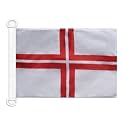 AZ FLAG Latvia Naval Ensign Boat Flag 12x18 in Mesh Polyester Plastic Rings