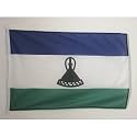 AZ FLAG Lesotho Boat Flag 12x18 in Mesh Polyester Plastic Rings