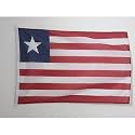 AZ FLAG Liberia Boat Flag 12x18 in Mesh Polyester Plastic Rings