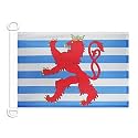 AZ FLAG Luxembourg Civil Ensign Boat Flag 12x18 in Plastic Rings