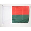 AZ FLAG Madagascar Boat Flag 12x18 in Mesh Polyester Plastic Rings