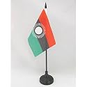 AZ FLAG Malawi Old Table Flag 4x6 in 100D Polyester Plastic Base